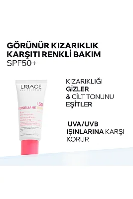 Uriage Rosaliane SPF50+ Hassas Ciltler İçin Kızarıklık Karşıtı CC Krem 40 ml - 2