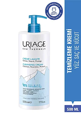 Uriage Yüz, Vücut ve Saç Temizleme Kremi 500ml - Uriage