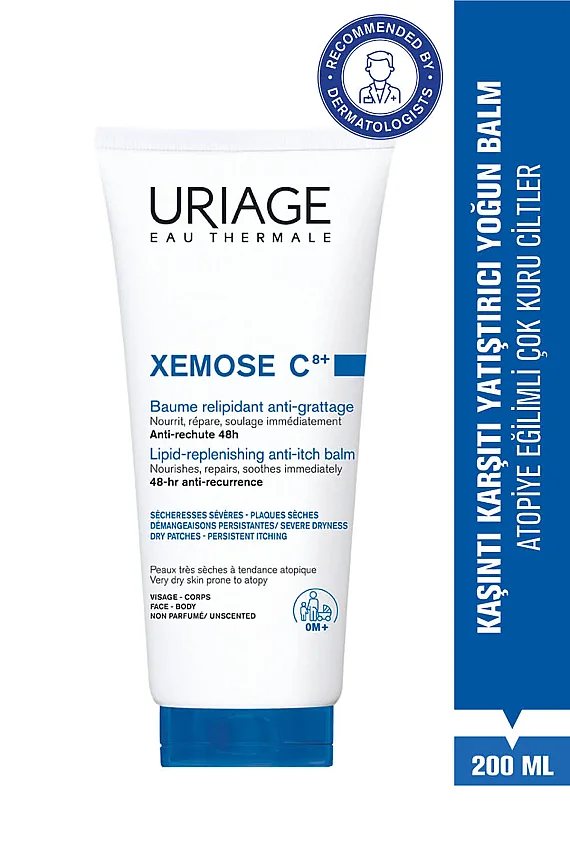 Uriage Xemose C8+ Atopiye Eğilimli ve Çok Kuru Ciltler İçin Karşıtı Yatıştırıcı Balm 200 ml - 1