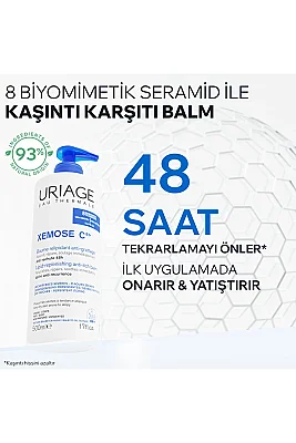 Uriage XEMOSE C8+ Atopiye Eğilimli ve Çok Kuru Ciltler İçin Kaşıntı Karşıtı Yatıştırıcı Balm 500 ml - 2