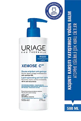Uriage XEMOSE C8+ Atopiye Eğilimli ve Çok Kuru Ciltler İçin Kaşıntı Karşıtı Yatıştırıcı Balm 500 ml - Uriage