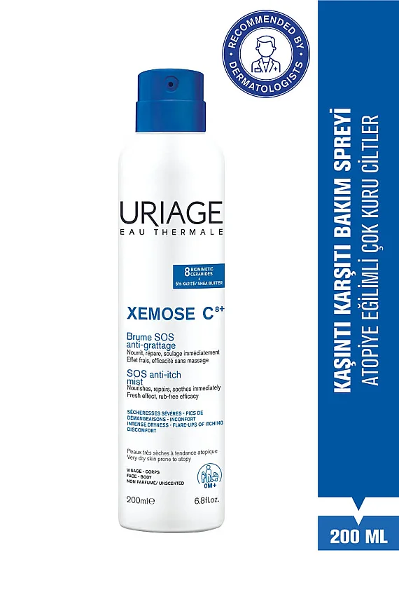 Uriage XEMOSE C8+ SOS Ferahlatıcı Mist 200ml - 1