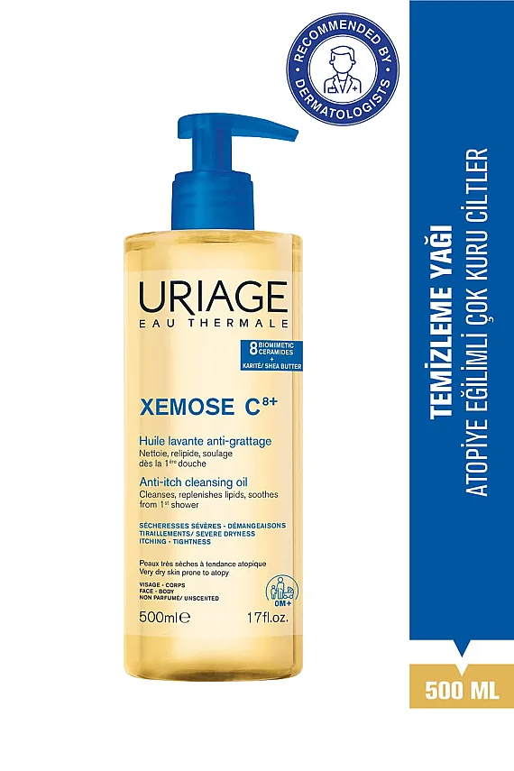 Uriage Xemose Çok Kuru Ciltler İçin Temizleme Yağı 500 ml - 1