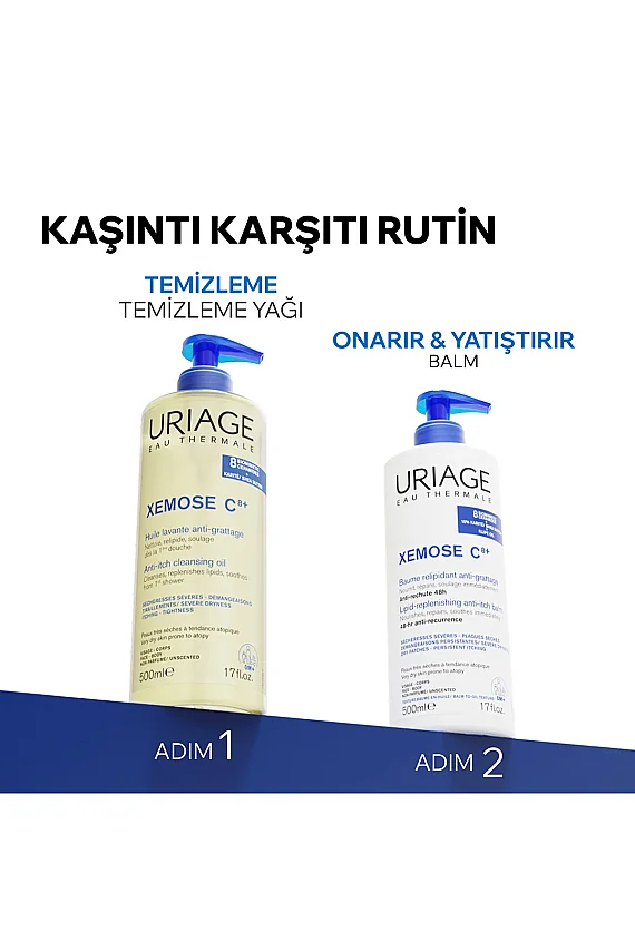 Uriage Xemose Çok Kuru Ciltler İçin Temizleme Yağı 500 ml - 4
