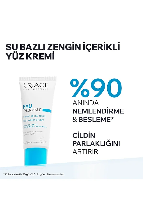 Uriage Zengin Su Bazlı Nemlendirici Krem 40 ml - 2