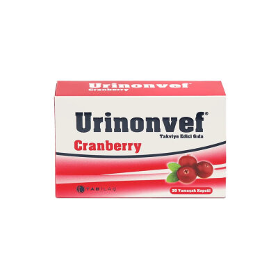 Urinonvef Cranberry 30 Kapsül - Tabilaç