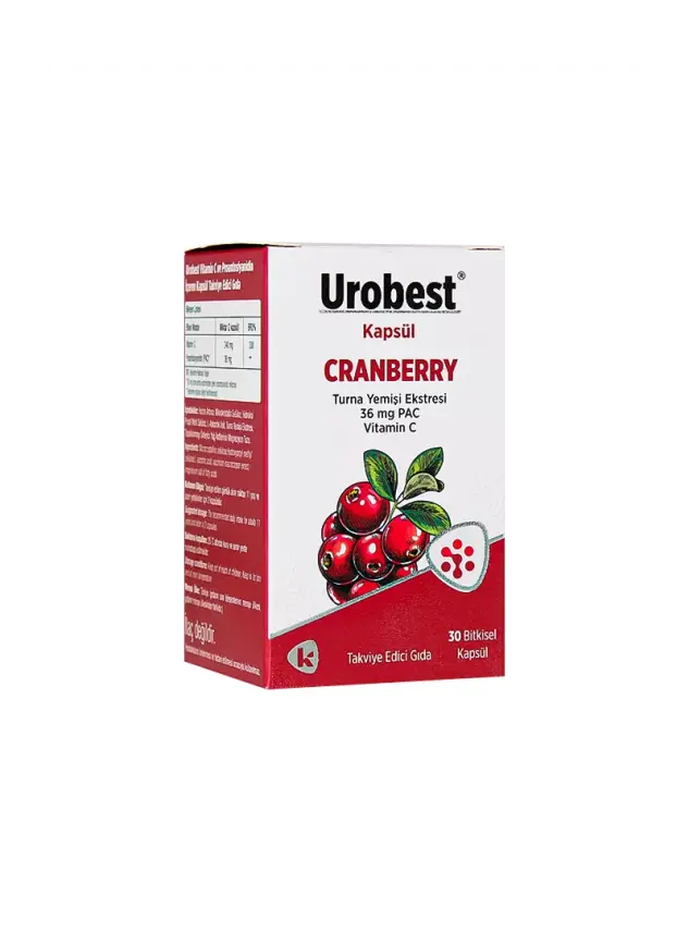 Outlet - Urobest Cranberry 30 Kapsül - 1