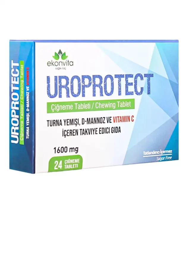 Uroprotect Takviye Edici Gıda 24 Çiğneme Tableti - 2