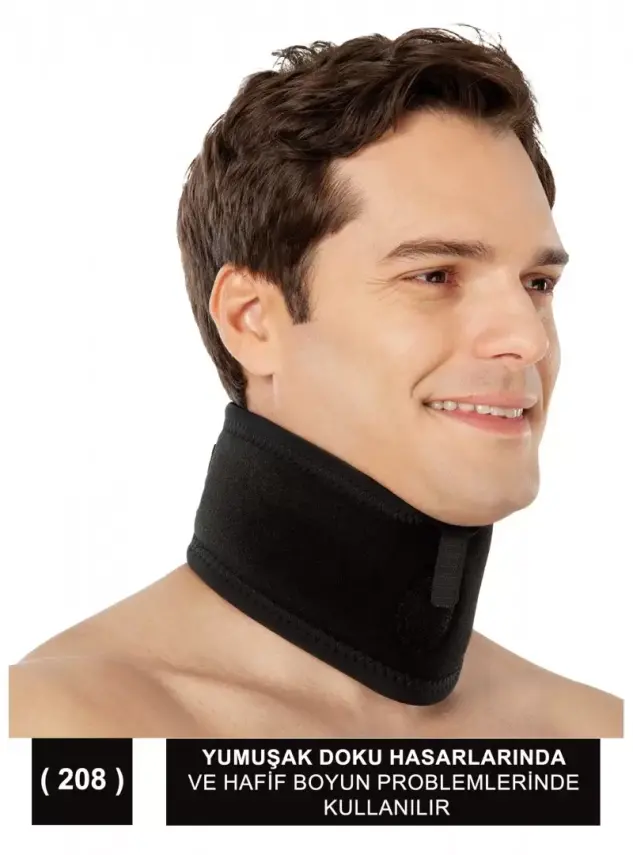 Variteks Uni Collar Süngerli Boyun Korsesi - 208 - - 2