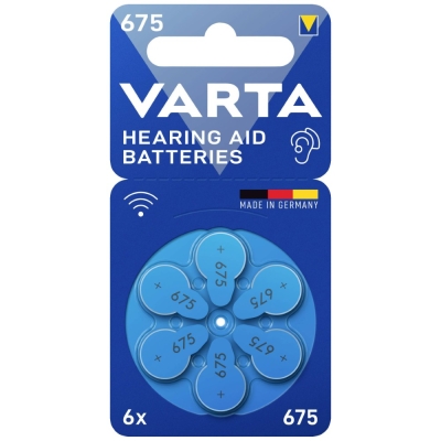 Varta Kulak Pili No: 675 6lı - Varta