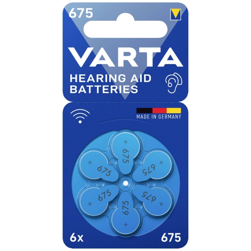 Varta Kulak Pili No: 675 6lı - 1