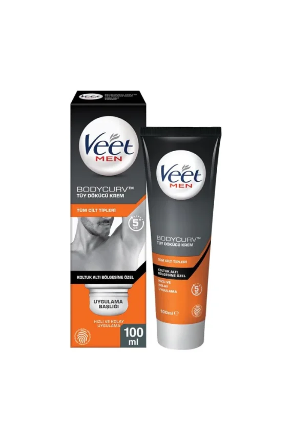 Veet Men Bodycurb Tüy Dökücü Krem 100ml - 1