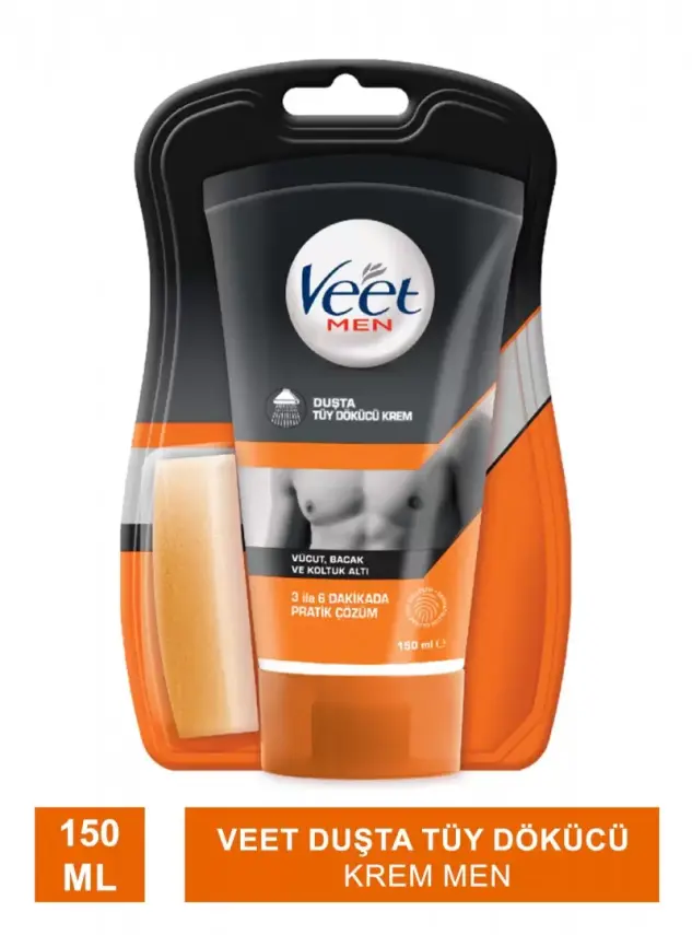 Veet Men Duşta Tüy Dökücü Krem 150 ml - 2