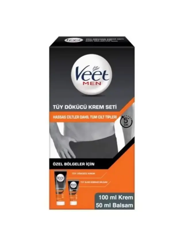 Veet Men Tüy Dökücü Krem Seti 100ml+50 ml - 2