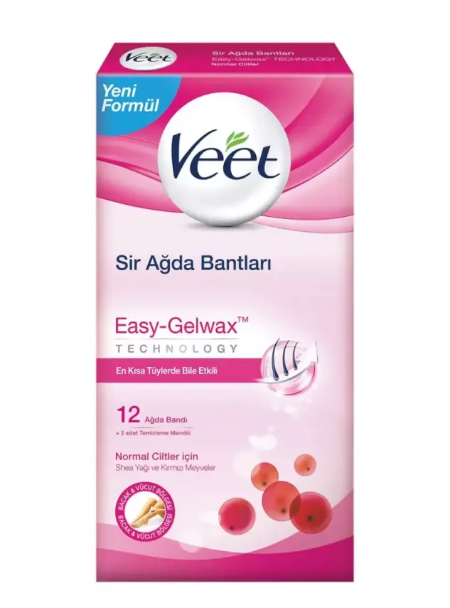 Veet Normal Cilt 12'li Sir Ağda Bantları - 1