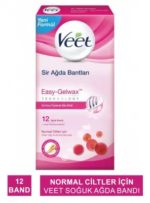 Veet Normal Cilt 12'li Sir Ağda Bantları - 2