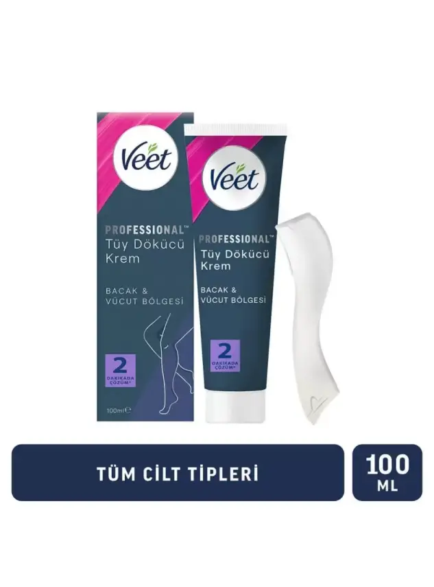 Veet Professional Tüy Dökücü Krem Normal Ciltler İçin 100 ml - 1
