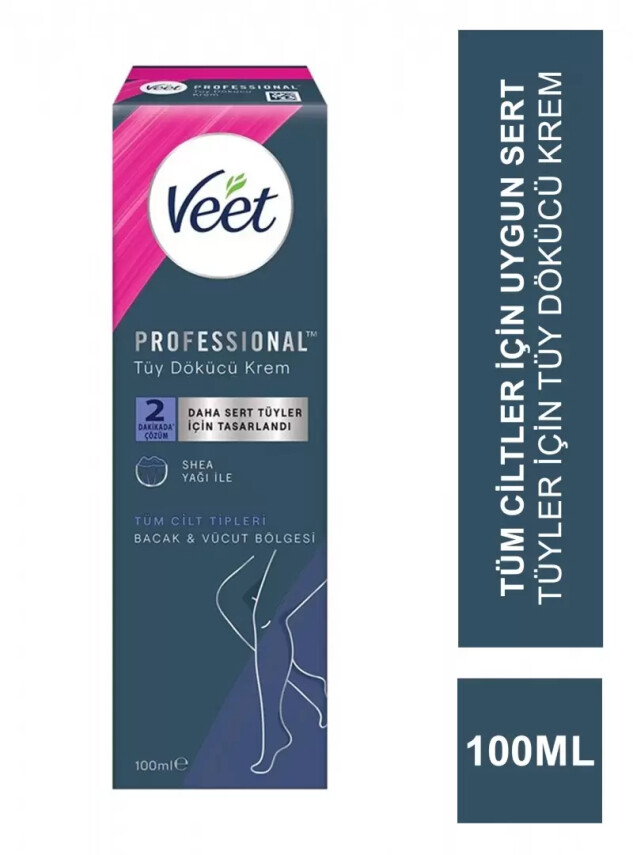 Veet Professional Tüy Dökücü Krem - Tüm Cilt Tipleri - 200 ml - Veet