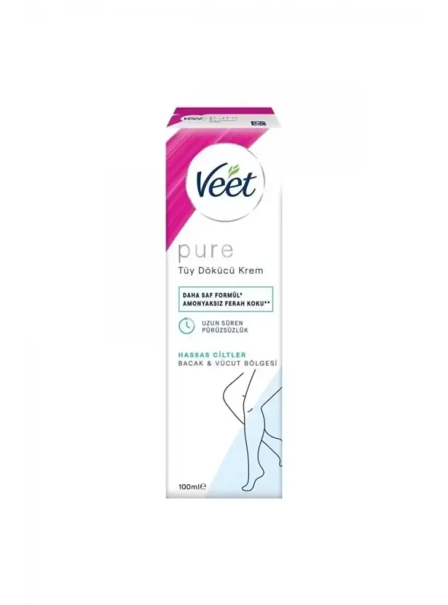 Veet Pure Tüy Dökücü Krem Hassas Ciltler İçin 100 ml - 2