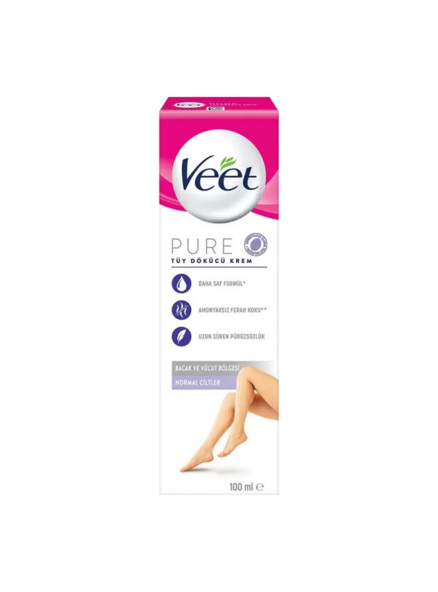 Veet Pure Tüy Dökücü Krem Normal Ciltler İçin 100 ml - Veet