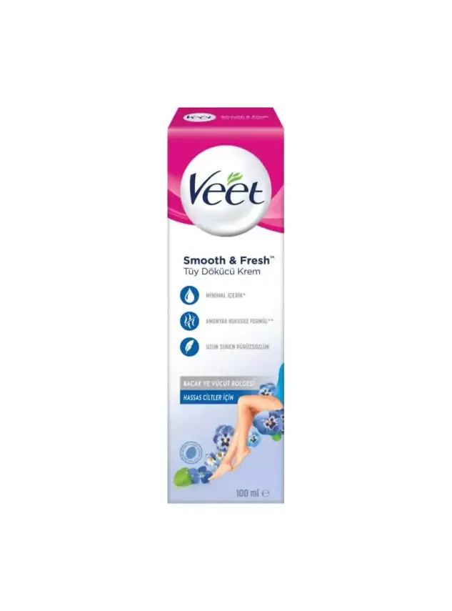 Veet Tüy Dökücü Krem Hassas Ciltler İçin 100 ml - 1