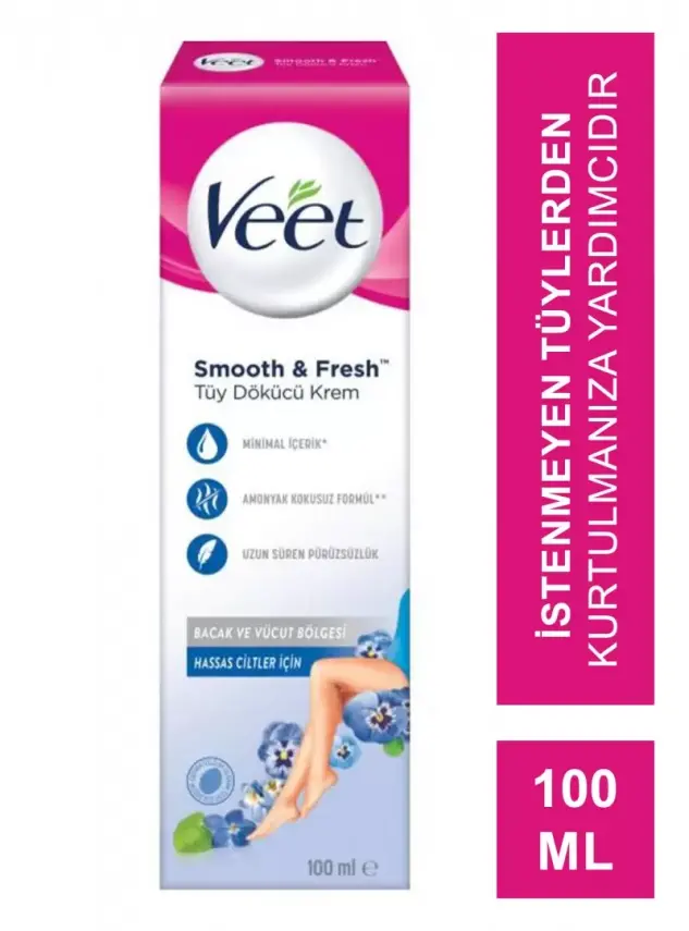 Veet Tüy Dökücü Krem Hassas Ciltler İçin 100 ml - 2