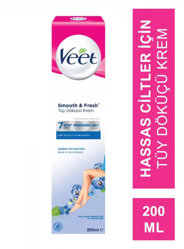 Veet Tüy Dökücü Krem Hassas Ciltler İçin 200ml - 2