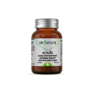 Venatura Actazin Kuru Kivi Ektresi 30 Çiğneme Tablet - VeNatura