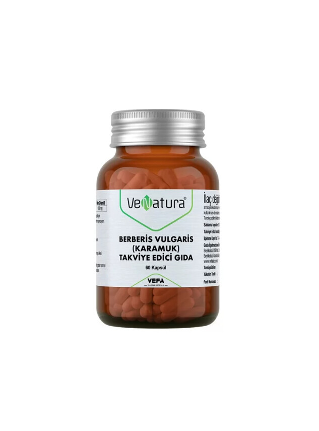 Venatura Berberis Vulgaris Takviye Edici Gıda 60 Kapsül - Venatura