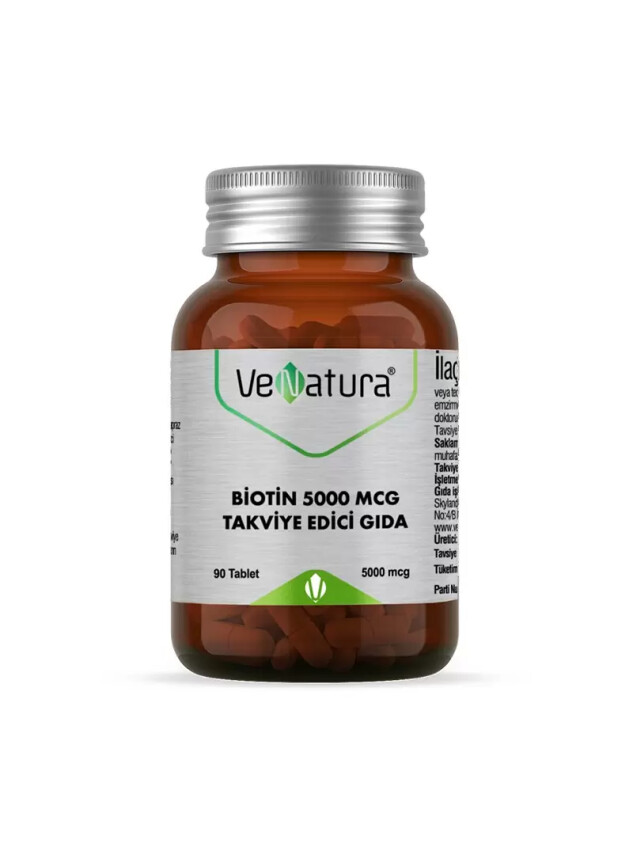 Venatura Biotin 5000mcg 90 Tablet - Venatura
