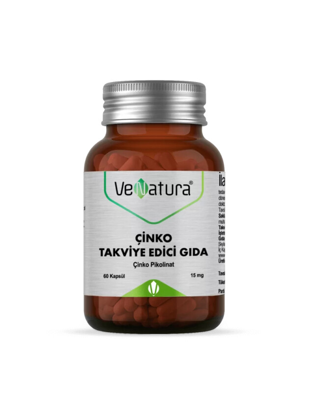 VeNatura Çinko Takviye Edici Gıda 60 Kapsül - Venatura