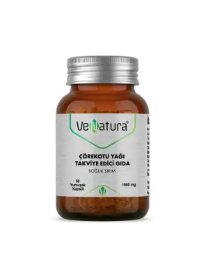 VeNatura Çörek Otu Yağı Takviye Edici Gıda 60 Yumuşak Kapsül - Venatura