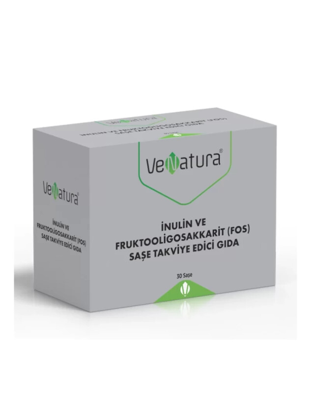 VeNatura İnulin ve Fruktooligosakkarit -FOS- Saşe Takviye Edici Gıda 30 Saşe - Venatura