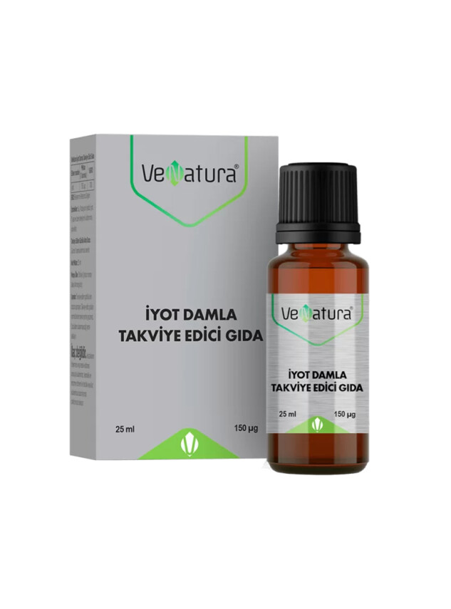 Venatura İyot Damla Takviye Edici Gıda 25 ml - Venatura
