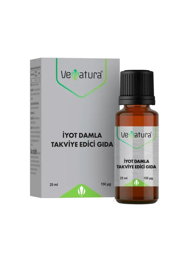 Venatura İyot Damla Takviye Edici Gıda 25 ml - 1