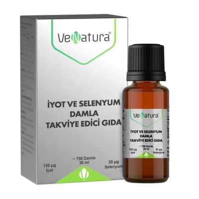 Venatura İyot ve Selenyum Damla 30 ml - VeNatura