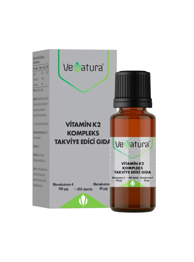 Venatura K2 Kompleks Takviye Edici Gıda 20 ml - Venatura