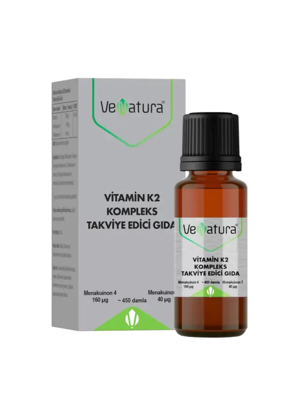 Venatura K2 Kompleks Takviye Edici Gıda 20 ml - 1