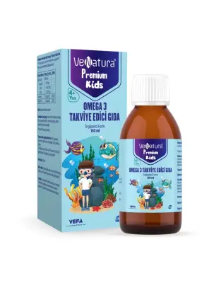 VeNatura Kids Premium Omega 3 Takviye Edici Gıda 150 ml - Venatura