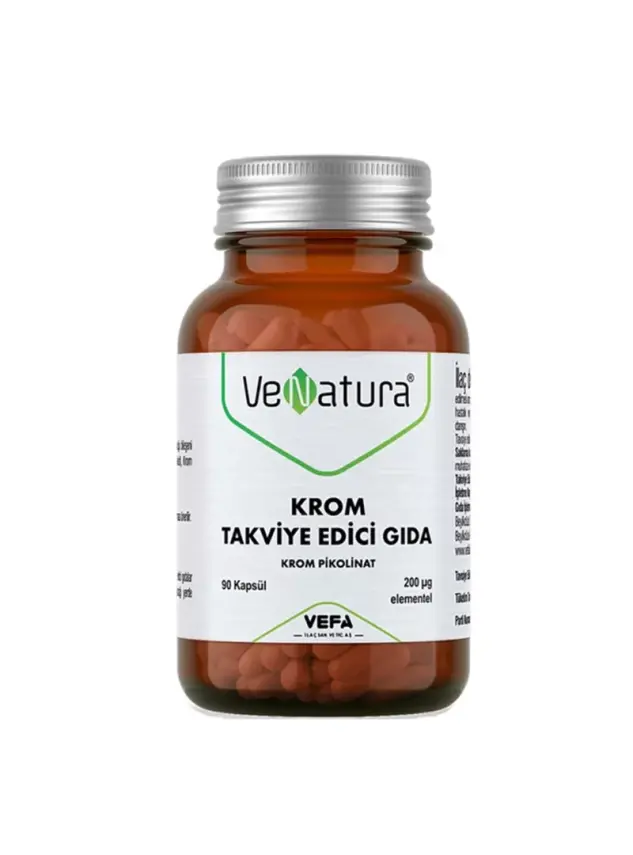 VeNatura Krom Takviye Edici Gıda 90 Kapsül - 1
