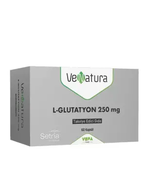 VeNatura L-Glutatyon 250 mg Takviye Edici Gıda 60 Yumuşak Kapsül - 1