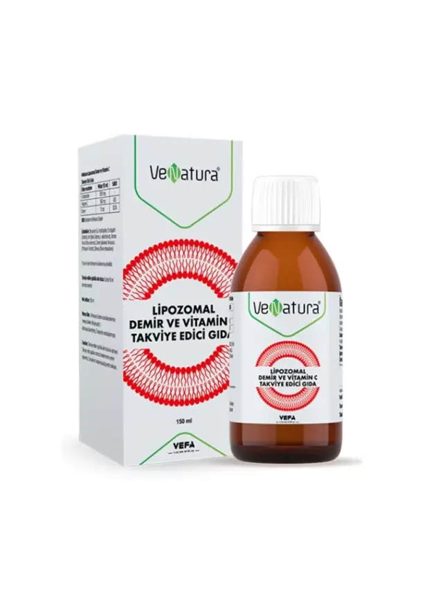 VeNatura Lipozomal Demir ve Vitamin C 150 ml - 1