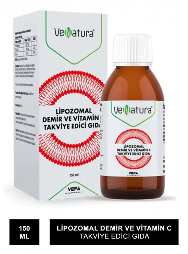 VeNatura Lipozomal Demir ve Vitamin C 150 ml - 2