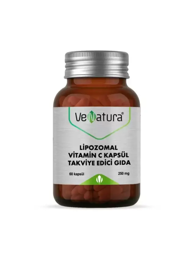 Venatura Lipozomal Vitamin C Takviye Edici Gıda 60 Kapsül - 2