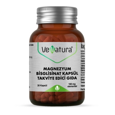 VeNatura Magnezyum Bisglisinat 30 Kapsül - VeNatura