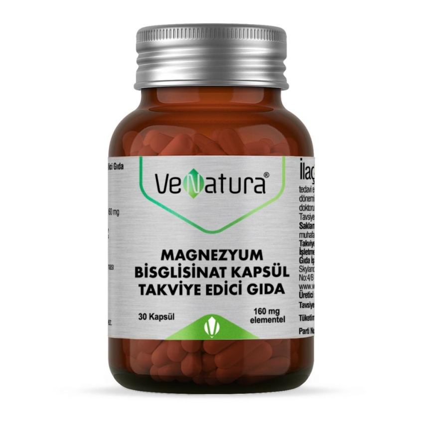 VeNatura Magnezyum Bisglisinat 30 Kapsül - 1