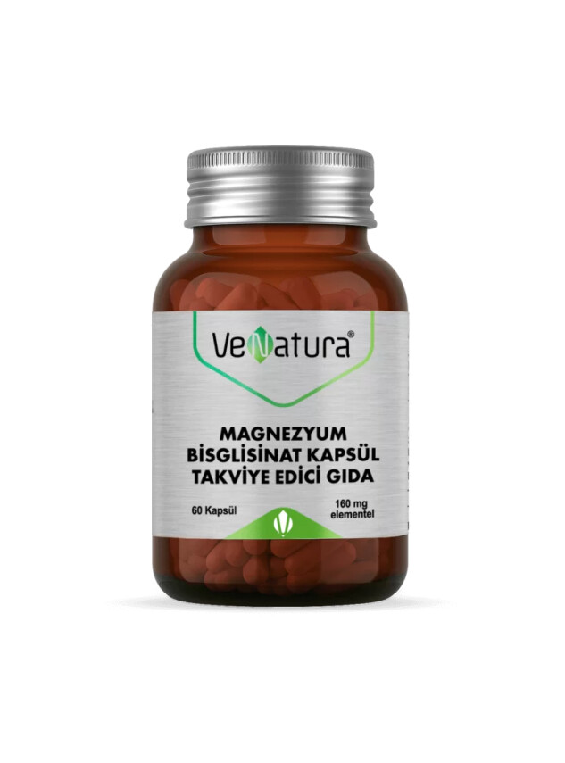 VeNatura Magnezyum Bisglisinat Takviye Edici Gıda 60 Tablet - Venatura