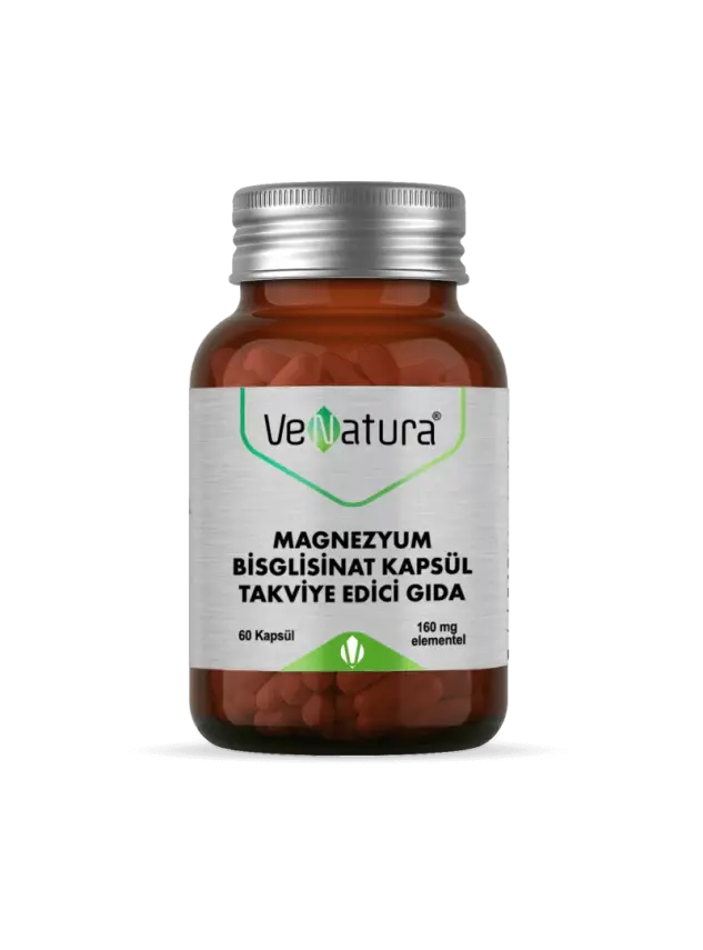 VeNatura Magnezyum Bisglisinat Takviye Edici Gıda 60 Tablet - 1