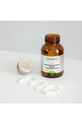 Venatura Magnezyum Malat 100MG 60 Kapsül Takviye Edici Gıda - 2