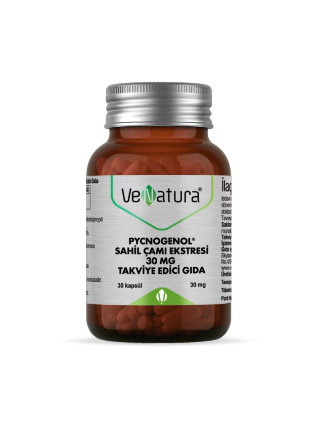 VeNatura Pycnogenol Sahil Çamı Ekstresi 30 mg 30 Kapsül - Venatura